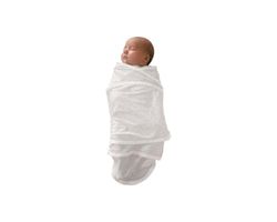 BÉABA, Manta para bebés, manta Miracle, acalma o bebé, tecidos Oekotex, 100% algodão Jersey, 0-3 meses, folhas e branco