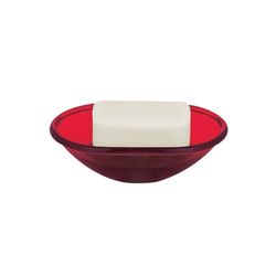 Spirella Porte Savon Toronto Rouge