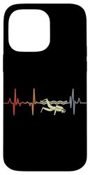 Diving Heartbeat Diver Cardiogram Case for iPhone 14 Pro Max