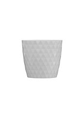 Don-Plast DCRL 14 Cristal Bloempot, Grijs, 140 x 130 mm
