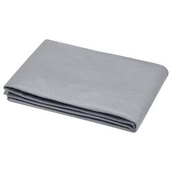Lovely Casa - Duvet cover – Size 240 x 220 cm – 100% Oeko-Tex certified cotton – Mouse colour – Eden model – Bed linen for home – Ideal for double queen or standard bed