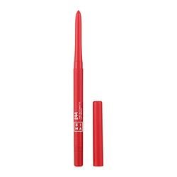 3INA MAKEUP - The Automatic Lip Pencil 244 - Rojo - Perfilador de Labios Rojo Retráctil - Delineador de Labios Waterproof - Delineador Efecto Voluminizador - Vegan - Cruelty Free