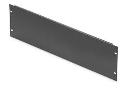 Digitus DN19BPN04SW Pannello Cieco per Chiusura Spazi Vuoti in Armadi, Rack 19", Viti Incluse, 4 Pezzi