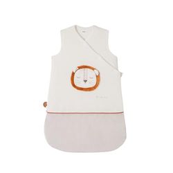 NOUKIES – Saco de Dormir de Invierno con Cierre de Cremallera – Poliéster/algodón, Blanco Babou, 70