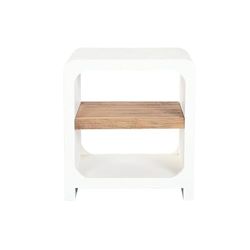 MESITA DE NOCHE MADERA RECICLADA MANGO 50X40X55