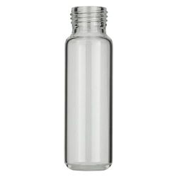 Macherey & Nagel ML-1869 - Bottiglia filettata in vetro, N 18, fondo arrotondato, trasparente, capacità 20 ml, diametro 22,5 mm, altezza 75,5 mm, confezione da 100 pezzi