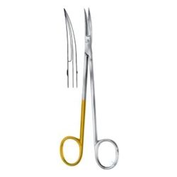 Hammacher Forbici per gengive Super-CUT, Kelly, curve, lunghezza 160 mm