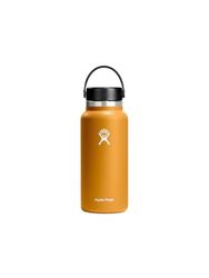 Hydro Flask Lekka butelka na wodę 946 ml (907 g) seria Trail - izolowana próżniowo butelka na wodę ze stali nierdzewnej wielokrotnego użytku z szczelną zakrętką - szeroki otwór - bez BPA - Fossil