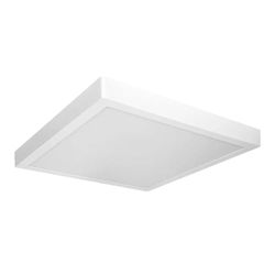 LEDVANCE LED SPOT SURFACE SMART+ Ø 40cm, per interni, dimmerabile, 12W, temperatura colore 3000 - 6500K, 900 lumen, design moderno piatto, lampadina inclusa, rotondo, bianco