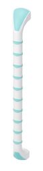 Gordon Ellis Prima Straight Grab Bar 24-inch, Mint/White, Slip Resistant, Provides Superior Strength, Warm to Touch, Used Anywhere in the Home, Elderly, Disabled, Daily Living Aid, Easy to Attach