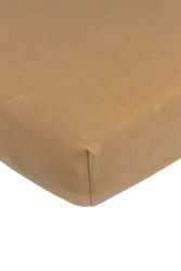 Meyco Home jersey hoeslaken 120x200 toffee
