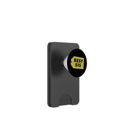 Diseño inspirado en la parodia del humor de Best SIS Best Sister PopSockets PopWallet para MagSafe