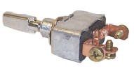 Sierra International TG21600 50 Amp Heavy Duty on-Off-Mom op SPDT tuimelschakelaar met geplateerd kunststof handvat en metalen kern, chroom