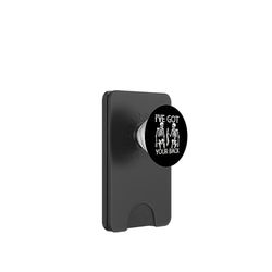 I Got Your Back Funny Skeleton Halloween Apoyo Amistad PopSockets PopWallet para MagSafe