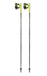 LEKI Evotrail FX.One TA Trailrunningstokken, zwart-neongeel-dk antraciet, 120 cm