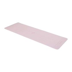 TREXO Esterilla de gimnasia de 6 mm de grosor en color lila, tamaño 183 x 61 cm, con superficie antideslizante TPE, resistente a la deformación, ligera, ideal para yoga, pilates, estiramientos y