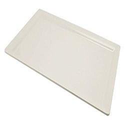 Genware NEV-MEL11-WT Platter, 53 cm x 32 cm, White Melamine