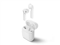 Panasonic RZ-B100W draadloze bluetooth-hoofdtelefoon, hifi-microfoon, IPX4, waterdicht, touch-bediening, ergonomisch design, spraakassistent, extra bassysteem, batterij met lange levensduur, wit
