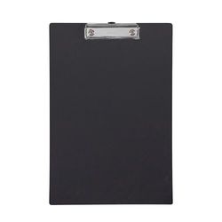 MAUL Maul Balance Clipboard A4 Cardboard Writing Board in DIN A4 Format Clipboard for Hanging Modern Clip for Storage of Paper for Office, Kitchen and Workshop Black