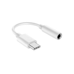 Adaptador USB-C a Jack de 3.5 mm, Adaptador para Auriculares Tipo C, Compatible con USB Type C y Dispositivos con Entrada de Audio de 3.5 mm.