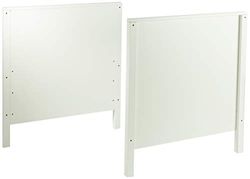 trendteam smart living Lit d'enfant Cadres réglables et Trois barreaux Amovibles, Blanc, 76 x 83 x 91 cm