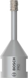 Bosch 1x PRO Multi Material Diamanttrockenbohrkronen für 22,23‑mm-Bohrung und kleine Winkelschleifer (für Fliesen, Harte Fliesen, Ø 6 mm, Professional Zubehör Kleiner Winkelschleifer)