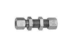 RIEGLER 112207-V 172 - Tornillo de mamparo recto (10 mm de diámetro, acero galvanizado, 1 unidad)