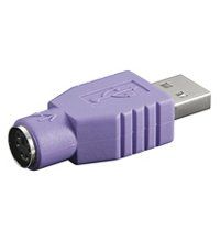 USB-adapter | A-stekker > PS/2-bus