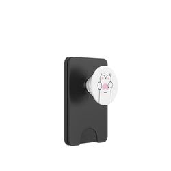 Signo minimalista de la paz de Paw Cat PopSockets PopWallet para MagSafe