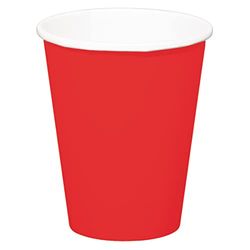 Folat - Röda koppar 350 ml - 8 st