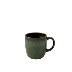 Villeroy & Boch - Lave vert Coffee Cup Green, Dishwasher-Safe, Microwave-Safe, Cup for Espresso, Coffee and hot Drinks, Coffee Mug, Handmade Look, Crockery with a Reactive Glaze, Earthenware