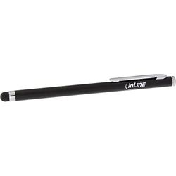InLine 55467S - Lápiz Capacitivo para Pantalla táctil de Smartphone y Tablet, Color Negro