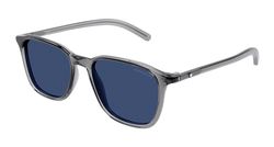 Montblanc Mb0325s Sunglass Man Recycled Injected A, Occhiali Uomo, Multicolore, Taglia Unica