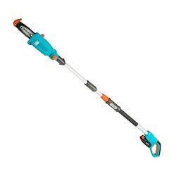 Gardena set sécateur ssfil télescopique TCS 20/18 V P4A, prêt à l’emploi: Élagueuse,portée maximale de 4 m, longueur de la lame 20 cm, tête inclinable, avec batterie 18 V P4A et sangle (14770-20)