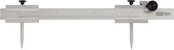 KS Tools 300.0407 Precyzyjny cyrkiel drazkowy, 0-500mm