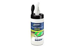 Zwaluw Limpieza Bote 80 toallitas, Negro