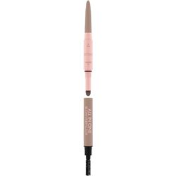 Catrice Lápiz de cejas All In One Brow Perfector, n.º 010, marrón, de larga duración, definitivo, natural, vegano, sin micropartículas de plástico, sin nanopartículas, sin perfume, 1 unidad (0,4 g)