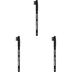 ESSENCE Eyebrow Designer lápiz de cejas 01 Black (Paquete de 3)