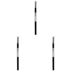 Maybelline New York Matita Sopracciglia Brow Ultra Slim, Per Sopracciglia Precise e definite, Black Brown (06), (Confezione da 3)