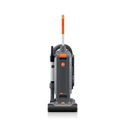 Hoover Commercial HushTone Upright Vacuum Cleaner, 13 inches with Intellibelt, Gray