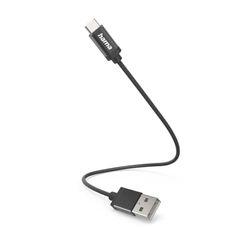 Hama - Cavo USB A/USB Type C, 0,2 metri, nero