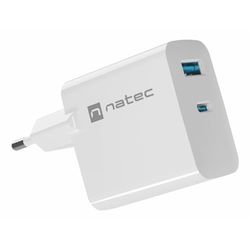 Natec Caricatore da parete bianco 65 W (1 pezzo)