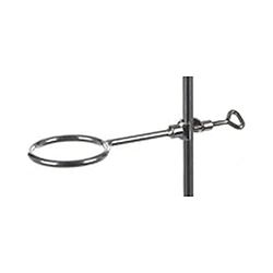 Bochem MN-0870 - Anello per treppiede in acciaio INOX 18/10, con manicotto, diametro interno 120 mm x lunghezza gambo 70 mm