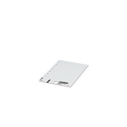 Phoenix us-emp balpen met thermomarkeering, 27 x 15 cm, wit