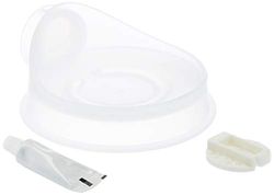 Spirella Wall Accessory Frosty White Soap Dish 1217364, White, Standard