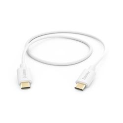 Hama Cavo di ricarica USB-C - USB-C, 1 m, bianco