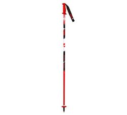 Vola 130 cm SL Ski Pole Senior Adulte Unisexe, Rouge