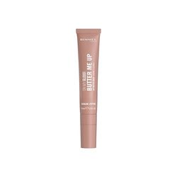 Rimmel London Oh My Gloss Butter Me Up Lip Butter Balm 001 Latte Delight, Balsamo labbra idratante, Balsamo labbra colorato, Cura delle labbra, Idratazione, Nutriente, Squalano, 15 ml