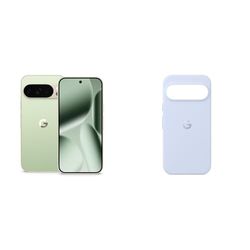 Google Pixel 10 Pro - Unlocked Android Smartphone with Gemini, Triple Rear Camera System, 24+ Hour Battery and 6.3" Super Actua Display - Jade, 256GB+Case