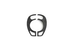 Massi DIR Race ICR Scheidingswand, 10 mm, uniseks, volwassenen, zwart, eenheidsmaat